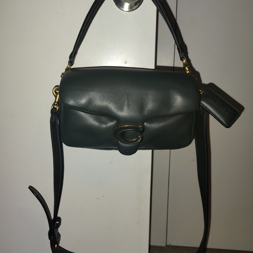 Coach Dark Green Crossbody Bag